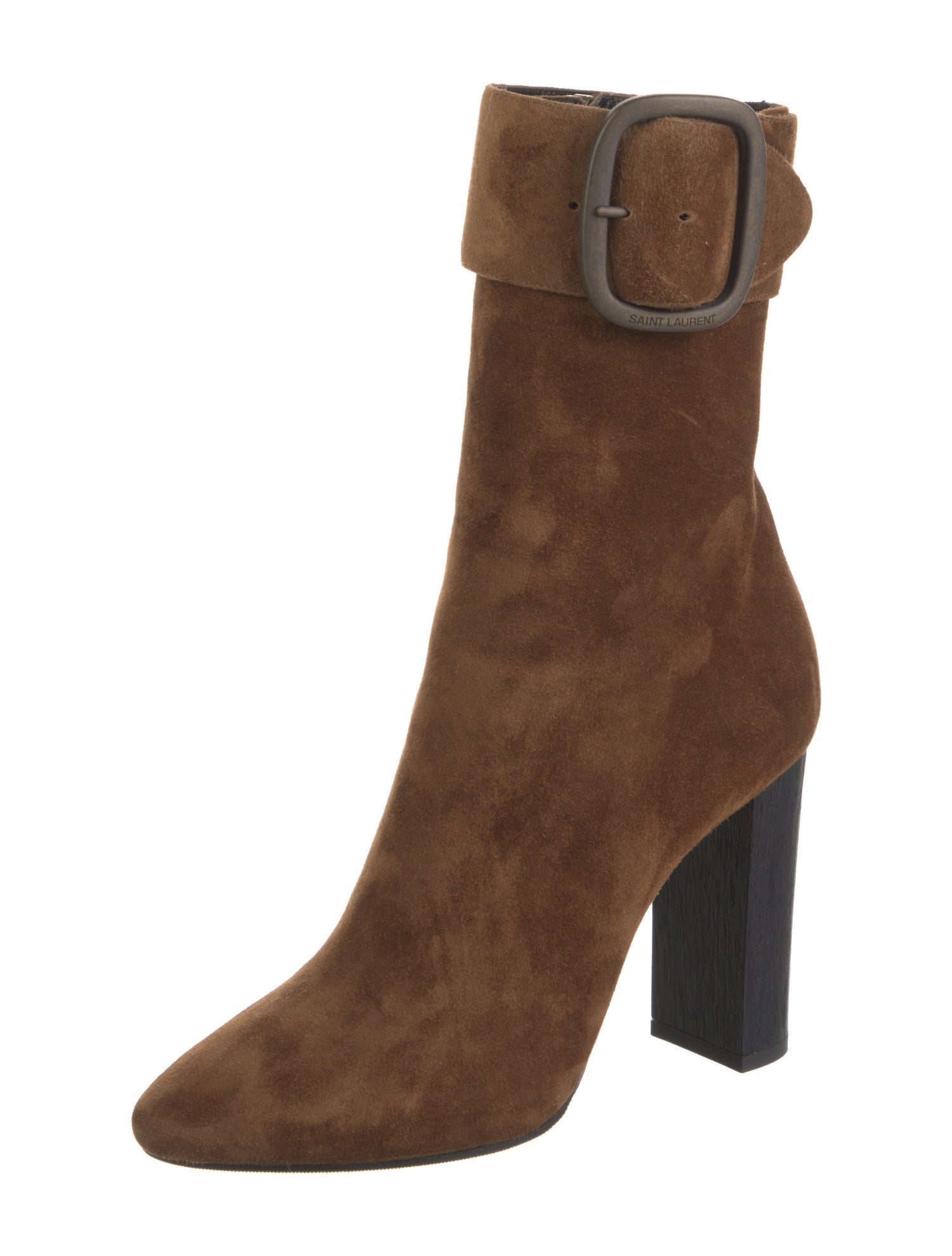 Saint Laurent Suede Sock Boots